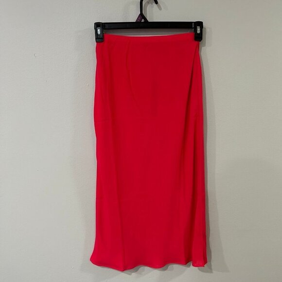 NWT Revolve Krisa Red Midi Skirt Women's Size Small - Picture 2 of 5